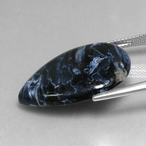 17.64 карата, натуральный Многоцветный Питерсайт, Форма груши, Непрозрачный