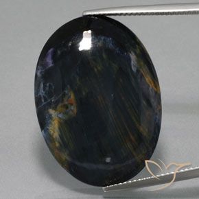 25.62ct Натуральный Многоцветный Питерсайт, Овал, Непрозрачный