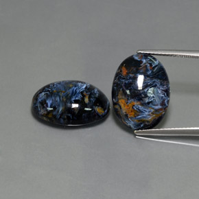  карата, натуральный Многоцветный Питерсайт, Огранка Овал, Непрозрачный