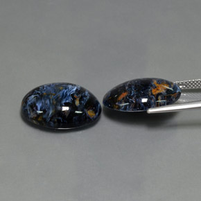  карата, натуральный Многоцветный Питерсайт, Огранка Овал, Непрозрачный