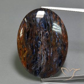 18.58ct Натуральный Многоцветный Питерсайт, Овал, Непрозрачный