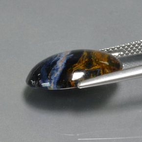 5.30 карата, натуральный Многоцветный Питерсайт, Огранка Овал, Непрозрачный