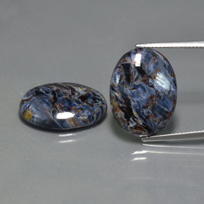  карата, натуральный Многоцветный Питерсайт, Огранка Овал, Непрозрачный