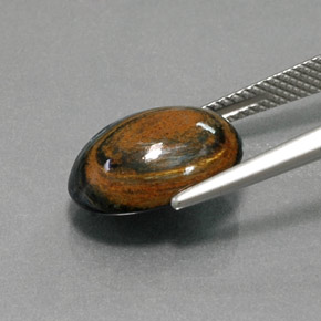 5.18 карата, натуральный Многоцветный Питерсайт, Огранка Овал, Непрозрачный