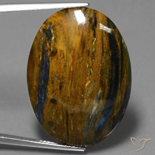 23.07ct Натуральный Многоцветный Питерсайт, Овал, Непрозрачный