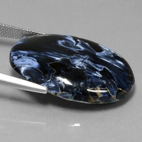 30.07 карата, натуральный Многоцветный Питерсайт, Огранка Овал, Непрозрачный