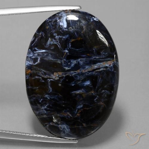 29.13ct Натуральный Многоцветный Питерсайт, Овал, Непрозрачный