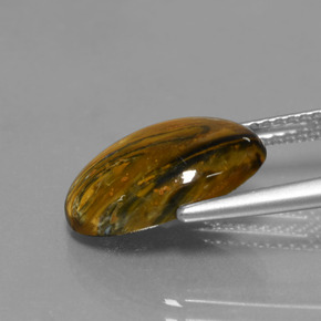 3.89 карата, натуральный Многоцветный Питерсайт, Огранка Овал, Непрозрачный