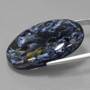 35.79 карата, натуральный Многоцветный Питерсайт, Огранка Овал, Непрозрачный