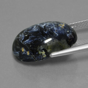 10.83 карата, натуральный Многоцветный Питерсайт, Огранка Овал, Непрозрачный