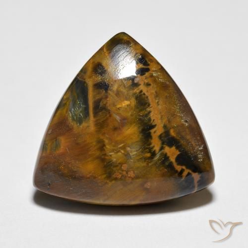 8.68ct Натуральный Многоцветный Питерсайт, Триллион, Непрозрачный