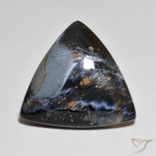 6.70ct Натуральный Многоцветный Питерсайт, Триллион, Непрозрачный