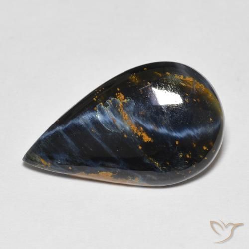 5.93ct Натуральный Многоцветный Питерсайт, Форма груши, Непрозрачный