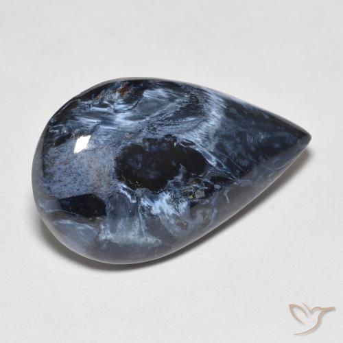 8.28ct Натуральный Многоцветный Питерсайт, Форма груши, Непрозрачный