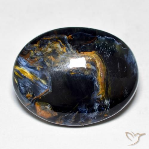17.16ct Натуральный Многоцветный Питерсайт, Овал, Непрозрачный