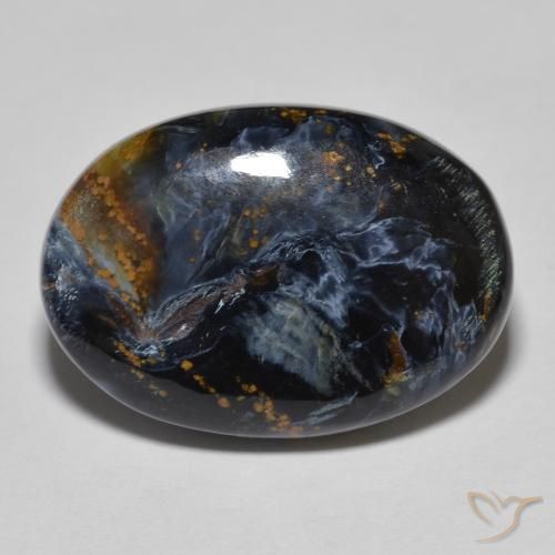 11.52ct Натуральный Многоцветный Питерсайт, Овал, Непрозрачный