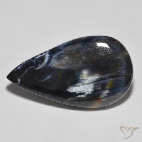 8.95ct Натуральный Многоцветный Питерсайт, Форма груши, Непрозрачный