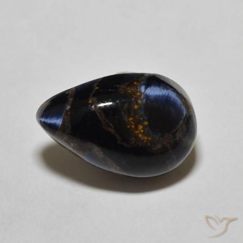 4.26ct Натуральный Многоцветный Питерсайт, Форма груши, Непрозрачный