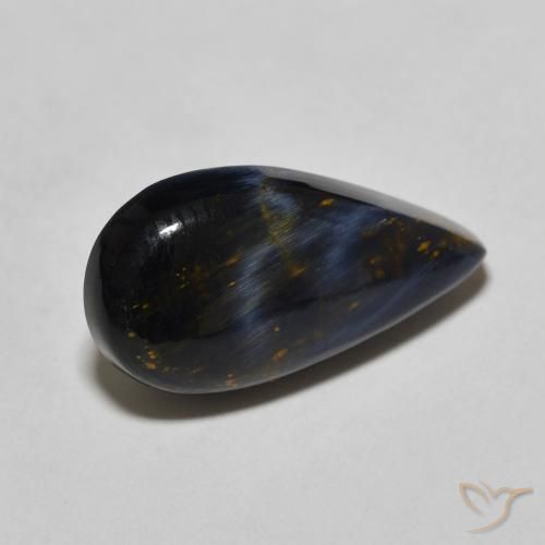 3.86ct Натуральный Многоцветный Питерсайт, Форма груши, Непрозрачный
