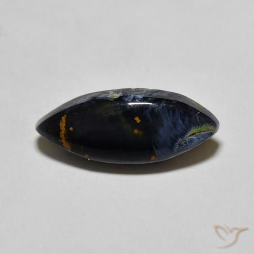 3.41ct Натуральный Многоцветный Питерсайт, Маркиза, Полупрозрачный