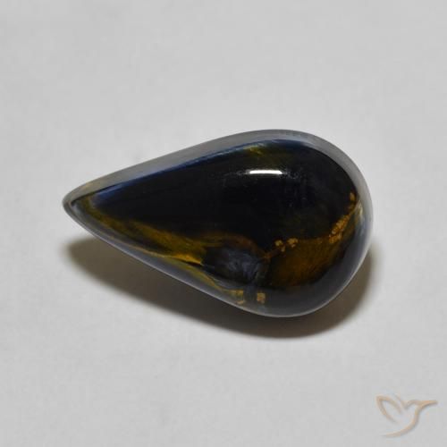 3.92ct Натуральный Многоцветный Питерсайт, Форма груши, Непрозрачный