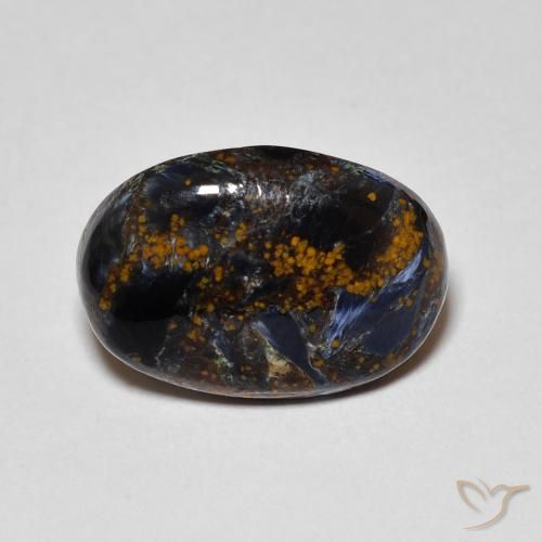 4.14ct Натуральный Многоцветный Питерсайт, Овал, Непрозрачный