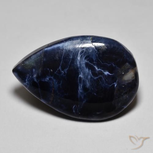 8.65ct Натуральный Многоцветный Питерсайт, Форма груши, Непрозрачный