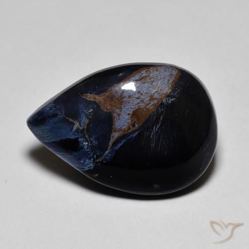 7.73ct Натуральный Многоцветный Питерсайт, Форма груши, Непрозрачный