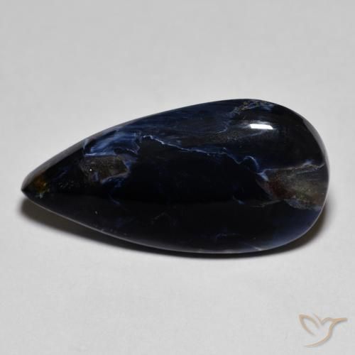 8.60ct Натуральный Многоцветный Питерсайт, Форма груши, Непрозрачный