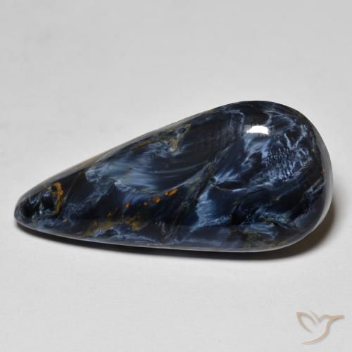13.82ct Натуральный Многоцветный Питерсайт, Форма груши, Непрозрачный