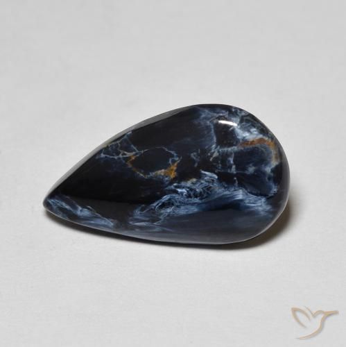 2.66ct Натуральный Многоцветный Питерсайт, Форма груши, Непрозрачный