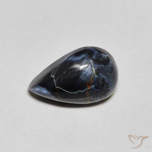 1.32ct Натуральный Многоцветный Питерсайт, Форма груши, Непрозрачный