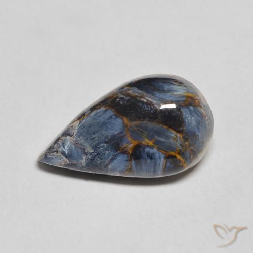 3.22ct Натуральный Многоцветный Питерсайт, Форма груши, Непрозрачный