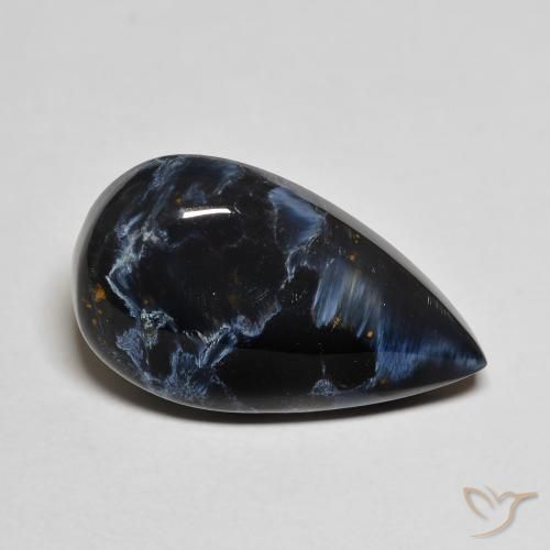 8.57ct Натуральный Многоцветный Питерсайт, Форма груши, Непрозрачный