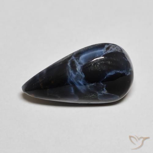 3.63ct Натуральный Многоцветный Питерсайт, Форма груши, Непрозрачный