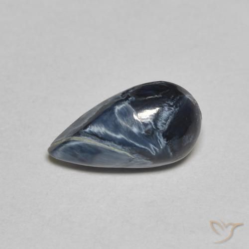 0.95ct Натуральный Многоцветный Питерсайт, Форма груши, Непрозрачный