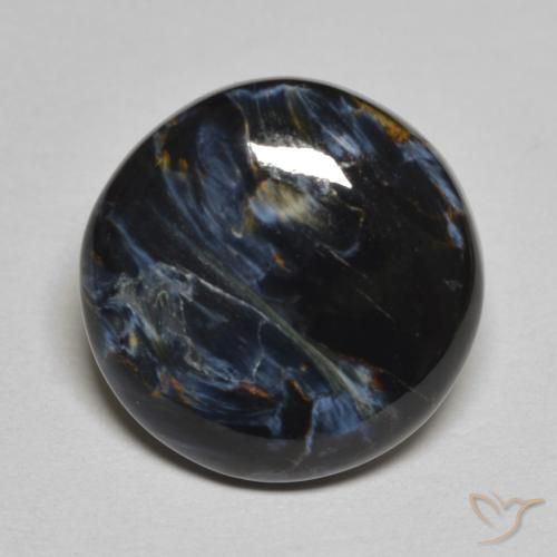 5.63ct Натуральный Многоцветный Питерсайт, Круглый, Непрозрачный