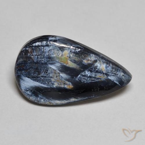 4.73ct Натуральный Многоцветный Питерсайт, Форма груши, Непрозрачный