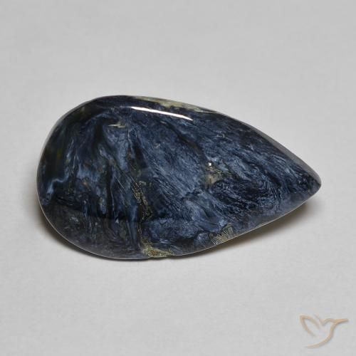 5.03ct Натуральный Многоцветный Питерсайт, Форма груши, Непрозрачный