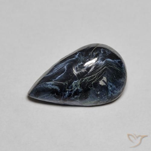 2.17ct Натуральный Многоцветный Питерсайт, Форма груши, Непрозрачный