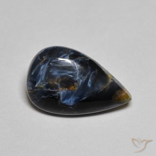 2.85ct Натуральный Многоцветный Питерсайт, Форма груши, Непрозрачный