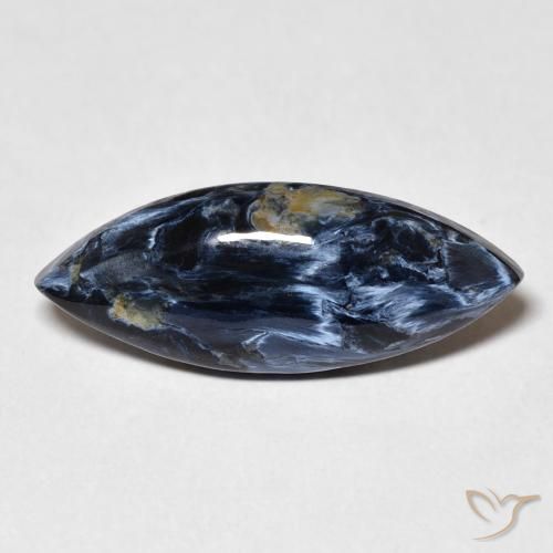 6.42ct Натуральный Многоцветный Питерсайт, Маркиза, Непрозрачный