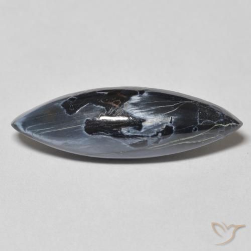 6.98ct Натуральный Многоцветный Питерсайт, Маркиза, Непрозрачный