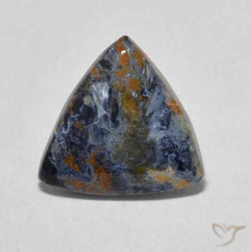 3.10ct Натуральный Многоцветный Питерсайт, Триллион, Непрозрачный