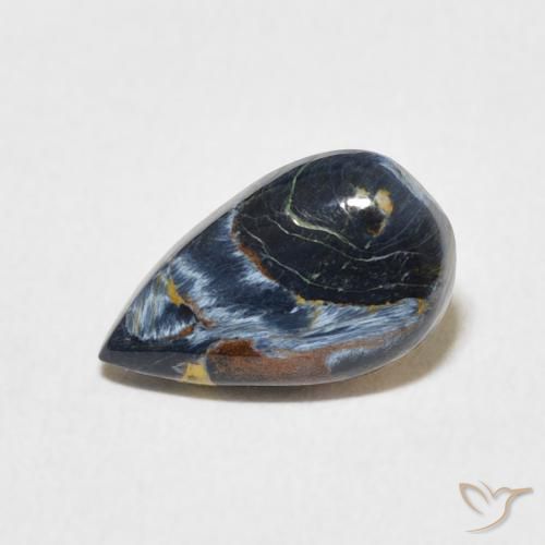 1.32ct Натуральный Многоцветный Питерсайт, Форма груши, Непрозрачный