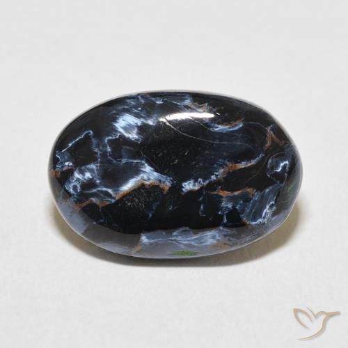 7.04ct Натуральный Многоцветный Питерсайт, Овал, Непрозрачный