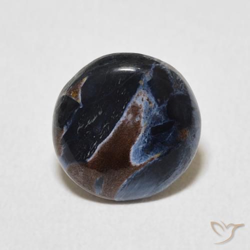 1.67ct Натуральный Многоцветный Питерсайт, Круглый, Непрозрачный
