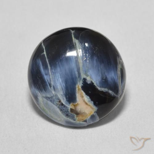 3.64ct Натуральный Многоцветный Питерсайт, Круглый, Непрозрачный