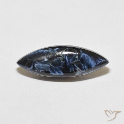 5.36ct Натуральный Многоцветный Питерсайт, Маркиза, Непрозрачный