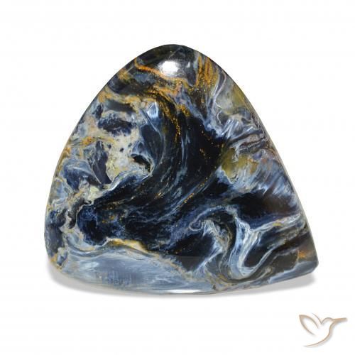 43.05 карата, натуральный Многоцветный Питерсайт, Форма груши, Непрозрачный